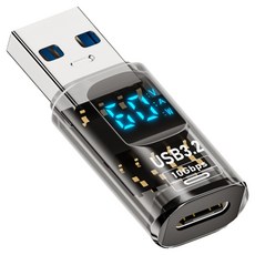 YORI 優里 數顯轉接頭 Type-C母 轉 USB3.2公, CX0806, 1個
