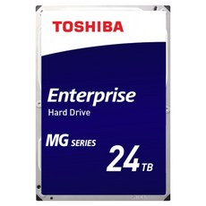 TOSHIBA 東芝 Enterprise 7200RPM CMR方式512MB緩衝硬碟 HDD, 24TB, MG11ACA24TE