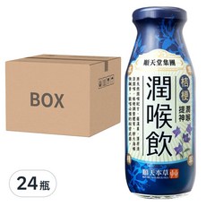 順天本草 潤喉飲, 200ml, 24瓶