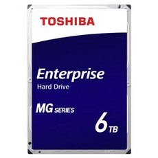 TOSHIBA 東芝 Enterprise企業用硬碟 7200RPM CMR方式 512MB緩衝, MG10ADA600, 6TB
