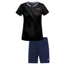 yonex 羽球服上衣 251TS040F+下衣 239PH007套裝