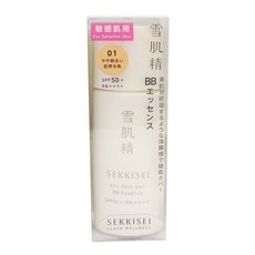 KOSE 高絲 雪肌精 漾活舒敏空氣薄紗BB精華 01明亮膚色 30ml, 01 明亮膚色, 1瓶