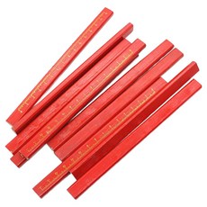生活的小智慧木工用四角鉛筆, 10個, 單色
