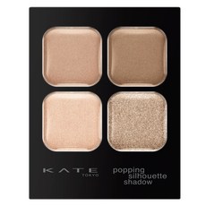 KATE 凱婷 邃影光綻眼影盒 BR-1 灰感光影 3.6g，打造深邃立體眼妝, 1個