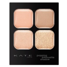KATE 凱婷 邃影光綻眼影盒 OR-2 珊瑚玫瑰光影 3.6g，打造深邃立體眼妝, 1個