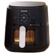 PHILIPS 飛利浦 星樂視透視海星氣炸鍋 NA221 4.2L, 黑色, 8720389034770