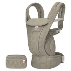 ergobaby Omni Deluxe網狀嬰兒背帶, 軟橄欖