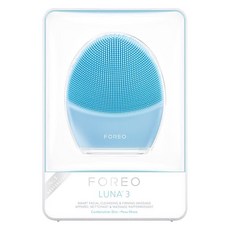 FOREO 淨透舒緩潔面儀 混合肌適用, 藍色, LUNA 3