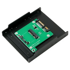 Coms SATA轉換轉接器 mSATA to SATA 22P 26mm+3.5導軌