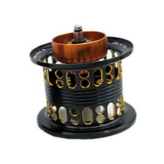 Hi-Ten Daiwa SV Turbo Spool Daiwa SV捲線器替換捲線器, 黑金, 1個