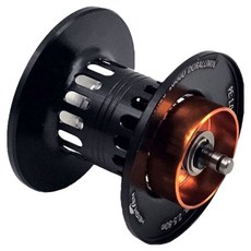 Daiwa SV BOOST Deep Sple PE專用 Daiwa替換用超輕量輔助線圈, 1個, 黑色