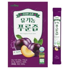 제스티지 NFC 유기농 푸룬즙, 14개, 20g