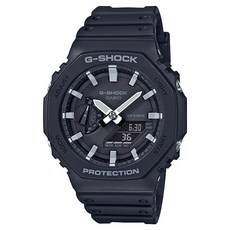 CASIO 卡西歐 G-SHOCK 八角防護構造雙顯手錶 GA-2100-1A