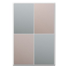 TILINS Gallery通訊空白板 蒙蓋 1個用 綠色米色白色框