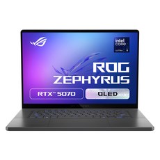에이수스 2025 ROG 제피러스 G16 코어Ultra9 인텔 14세대 지포스 RTX 5070, 이클립스 그레이, 2TB, 32GB, WIN11 Home, GU605CP-QR019W