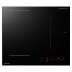 쿠첸 IH 대화구 인덕션 3구 BLACK 3400 방문설치, CIR-EB330TOB2, 빌트인