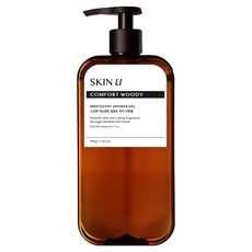 스킨유 컴포트 우디 샤워젤, 500g, 1개