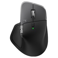 로지텍 MX MASTER 4 FOR MAC 무선마우스, 910-007581, 스페이스 블랙
