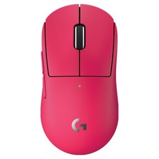 로지텍 게이밍 무선 마우스, PRO X SUPERLIGHT 2c, 핑크