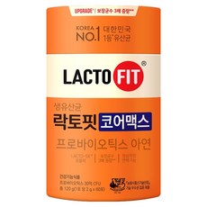 락토핏 종근당건강 생유산균 코어맥스, 120g, 1개