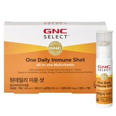 GNCSELECT 원데일리 이뮨샷 멀티비타민, 7회분, 1개