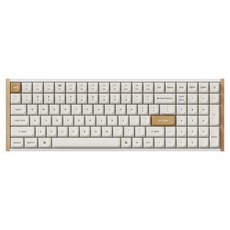 키크론 K4 HE 유무선 RGB 기계식 핫스왑 마그네틱 스위치 게이밍 기계식 키보드, 우드 화이트, K4H-Q1, 마그네틱축(자석축)