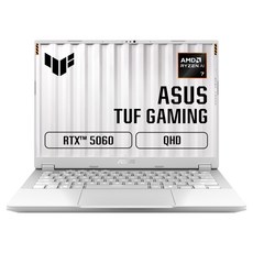 에이수스 2026 TUF 게이밍 A14 라이젠7 라이젠 200 시리즈 지포스 RTX 5060, 문라이트 화이트, 1TB, 32GB, Free DOS, FA401UM-RG011