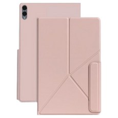 VISBYH 버클 마그네틱 태블릿 케이스, 1개, 핑크