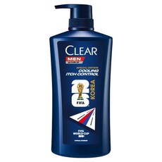 클리어 맨 쿨링 이치 컨트롤 샴푸 FIFA 월드컵 26 리미티드 패키지 에디션, 1개, 650ml
