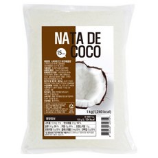 네이쳐티 나타데코코 파인애플향 5 x 5 x 15 mm, 1kg, 1개입, 1개