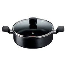 테팔 인덕션 티타늄 스타트이지 전골냄비, 블랙, 1개, 24cm