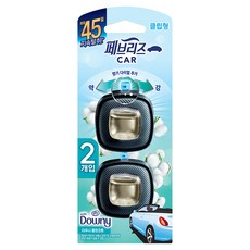 페브리즈 차량용 방향제 2.2ml x 2p, 1개, 다우니 클린코튼