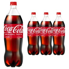 코카콜라 오리지널 탄산음료, 1.6L, 4개