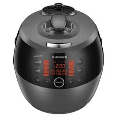 쿠첸 전기압력밥솥 10인용, 다크 그레이, CRS-FCWK1070D