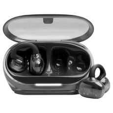 제이비엘 Soundgear Clips 오픈 이어 블루투스 이어폰, 블랙, JBLSNDGEARCLBLK
