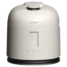 쿠첸 123 저당질 풀스테인리스 듀얼프레셔 IH 전기압력밥솥 6인용, GLOSSY WHITE, CRT-XPD0630IEGW