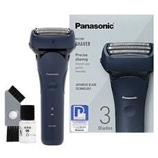 파나소닉 람대쉬 3중날 전기면도기, 딥 네이비, ES-L321