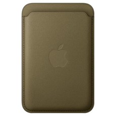 Apple 아이폰 맥세이프형 파인우븐 카드지갑, 다크 올리브