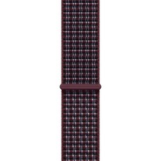 애플워치 스포츠 루프, 버건디 플래드, 46mm, Regular