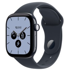 Apple 2026 애플워치 시리즈 12, 나이트 블루, 42mm, GPS+Cellular, 세라믹, 네이비 블루 스포츠 밴드, M/L