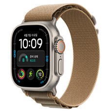 Apple 2026 애플워치 Ultra 4, 내추럴, 49mm, GPS+Cellular, 데저트 알파인 루프, Medium