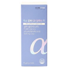 뉴트리코어 맥스 알파 CD 원데이 핏, 14회분, 70g, 1개