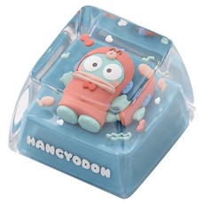 로이체 산리오 캐릭터즈 시즌2 포인트 커스텀 레진 키캡, HANGYODON, SAN-RKC-E-HG, 제조사축