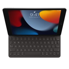 Apple 정품 iPad Smart Keyboard iPad 9세대/iPad Air 3세대용, 영어, 블랙