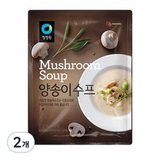 청정원 양송이수프, 1kg, 2개