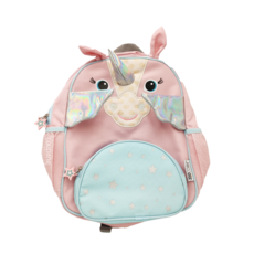 ZOOCCHiNi 獨角獸造型兒童後背包，大容量姓名標籤設計, 獨角獸