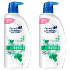 head & shoulders 海倫仙度絲 清涼薄荷潤髮乳, 2個, 850ml