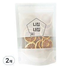 니칩내칩 씨있는 건조레몬 40g, 2개