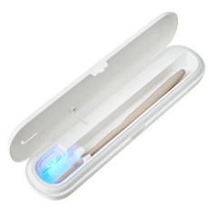 코멧 국내생산 건전지&USB-C타입 UV-C LED 휴대용 칫솔 살균기