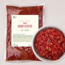 웰웰 비빔낙지젓, 1kg, 1개